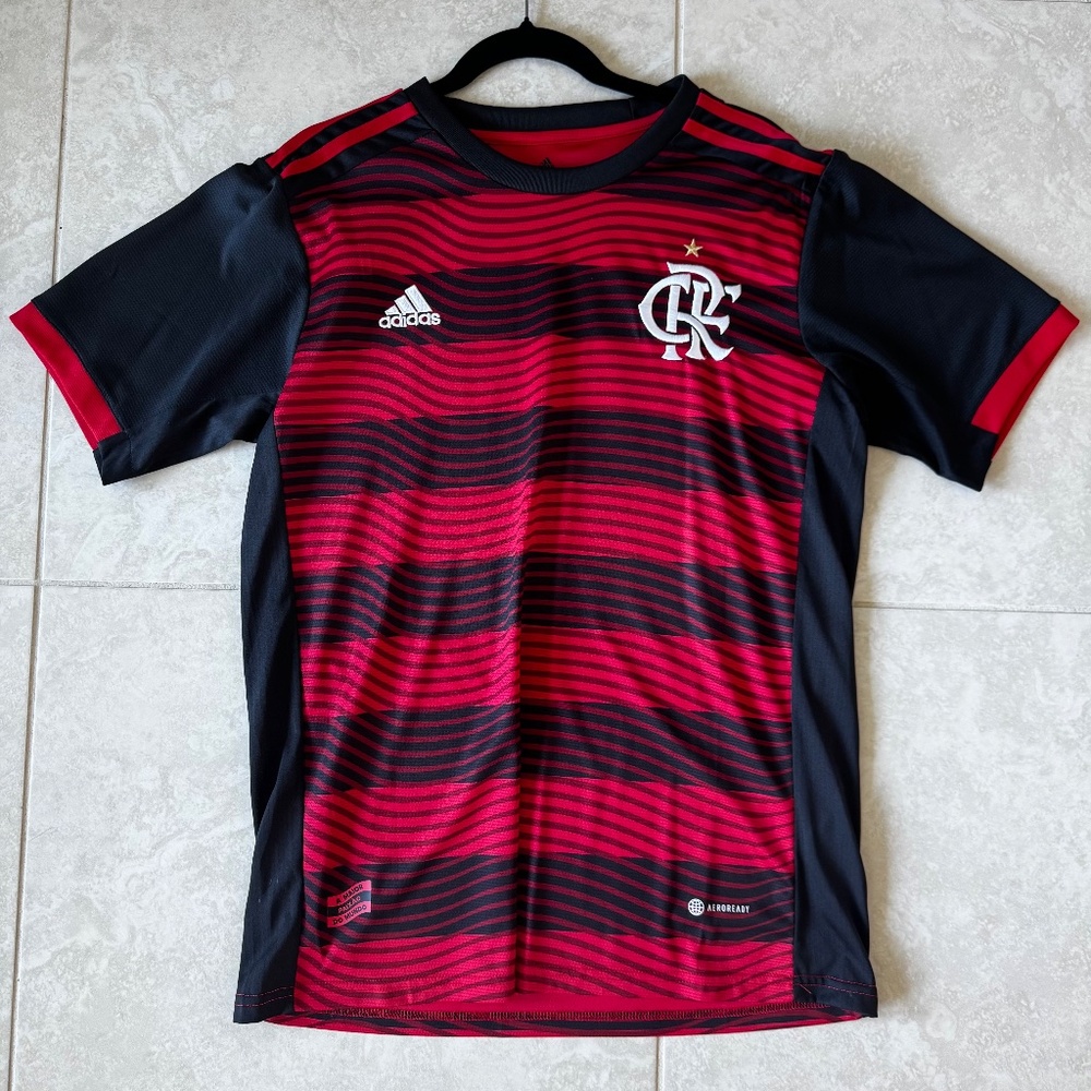Adidas CR Flamengo Brazil Home Jersey – 2022/23 - Picture 7 of 8